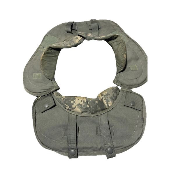 US Military Improved Outer Tactical Vest Yoke Collar Front Back Assembly XL - Picture 1 of 15